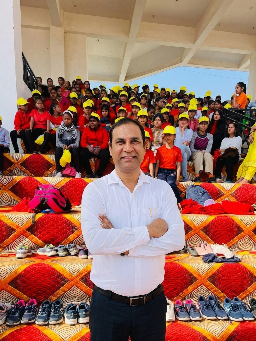 Deepak Sharma, founder of Dream36 Foundation